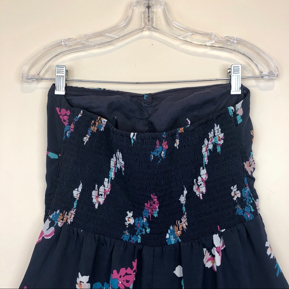 AMERICAN EAGLE 🦅 sz. 6 navy floral romper - Picture 6 of 7